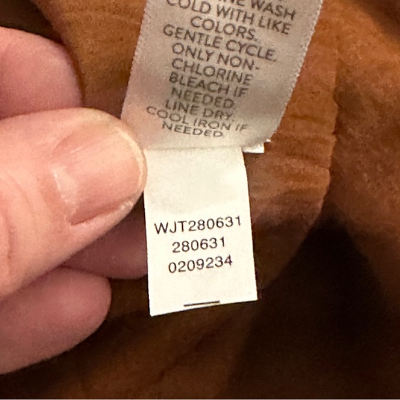 Pure Jill Textured Clip-Jacquard Jacket, Plus Size 2X. Cardamom Spice Color - Picture 7 of 11